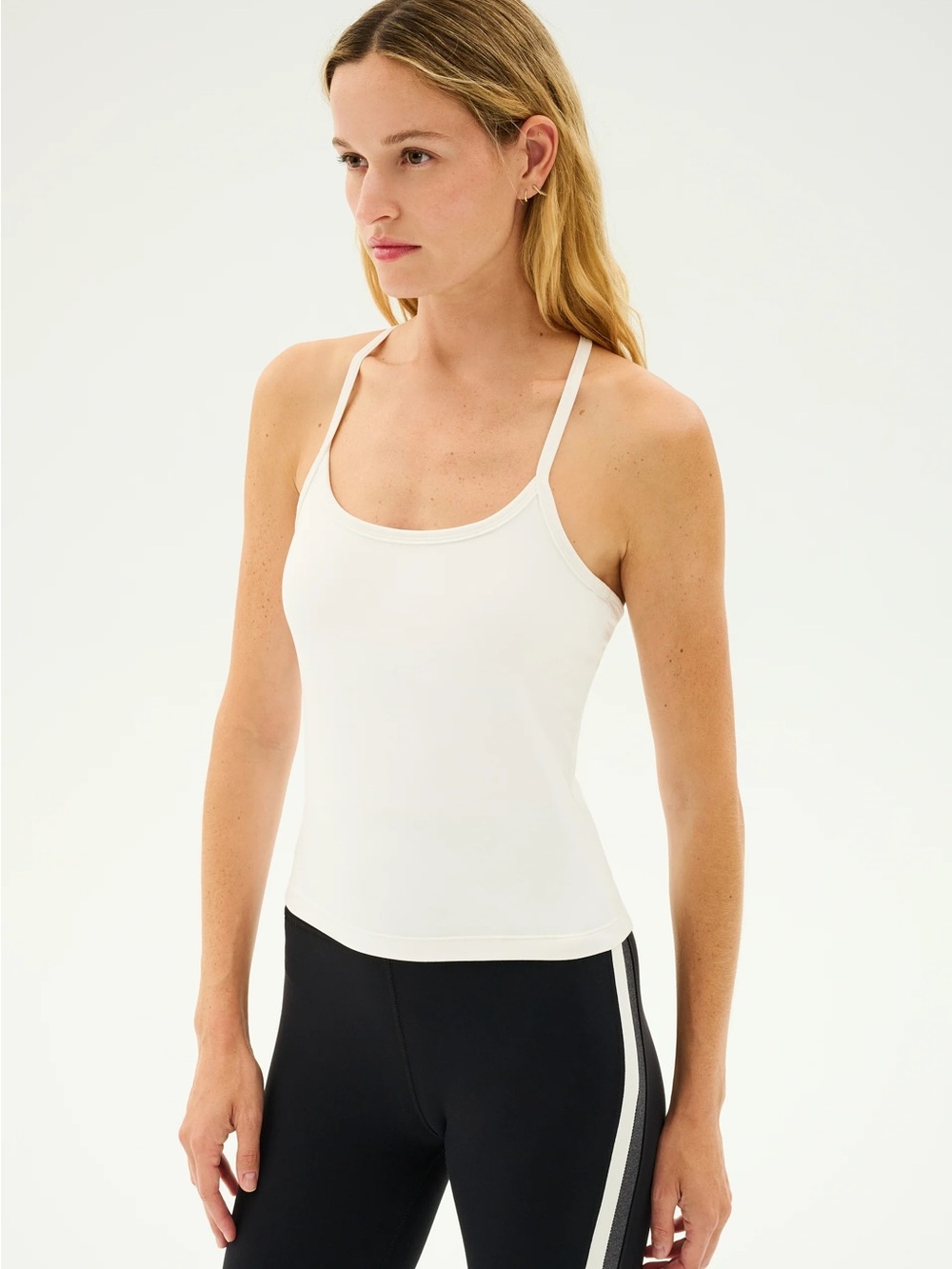 Splits59 Airweight Tank Top in white size xs/S